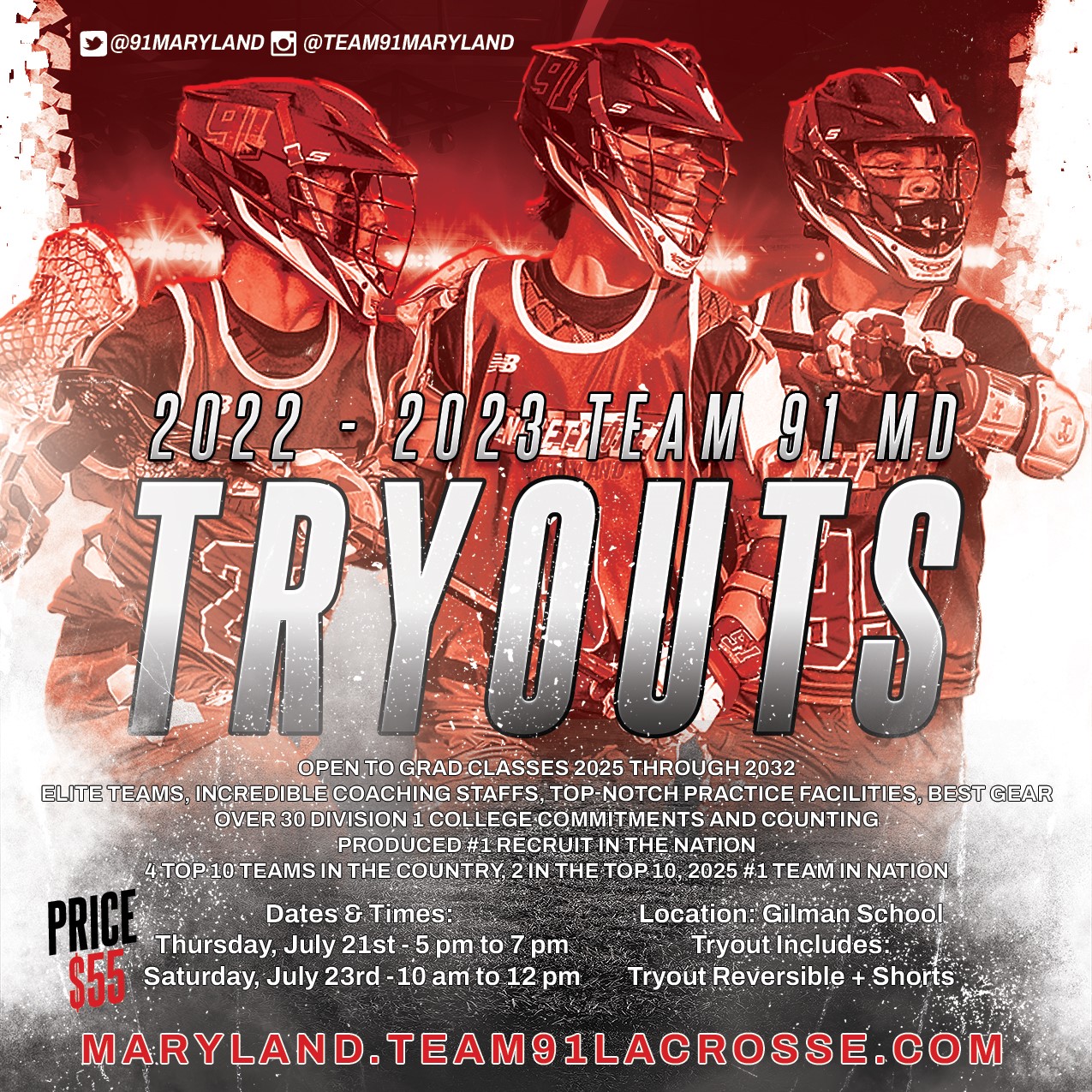 2022 91 MD Tryouts
